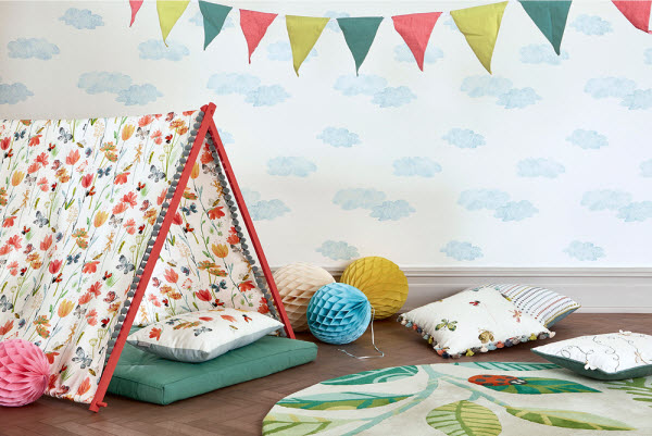 Detské motívy na textíliách od výrobcu Villa Nova