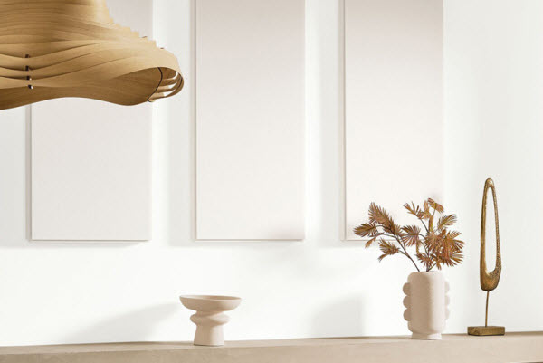 Akustické panely v interiéri